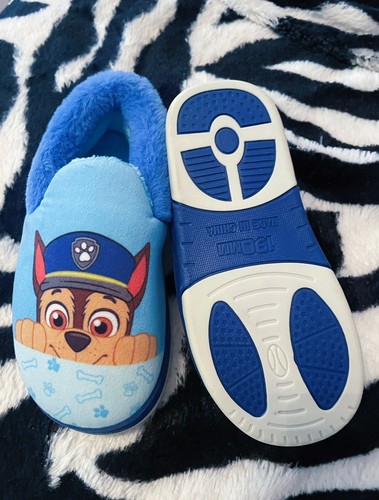 Neu 3-4T Paw Patrol Fell Indoor oder Outdoor Hausschuhe Schuhe - Bild 3 von 3