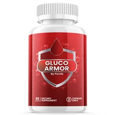 Gluco Armor Capsules for Maximum Overall Wellness Health Support Made in USA