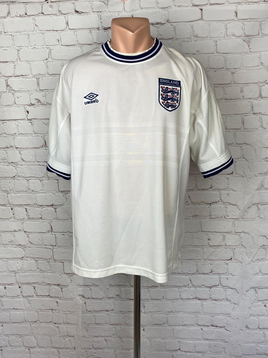 Football shirt soccer FC England Home 1999/2000/2001 Umbro