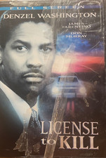 License to Kill (DVD, 2004, Full Screen) NEW Sealed.  Denzel Washington