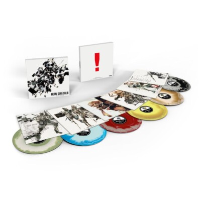 Metal Gear Solid: The Vinyl Collection colour deluxe 6LP Videospiel Schallplattenbox