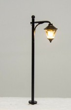 5 LED Lampen Laternen Metall N für Modellbau mit Widerständen für 12 Volt