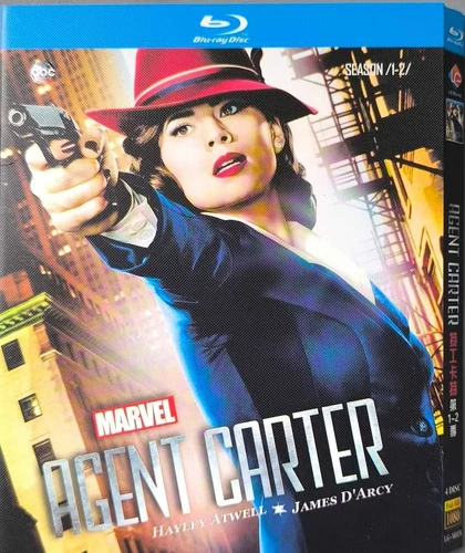 Agent Carter Season (1-2) 4-Disc 1080P All RegionPlay Seal Box