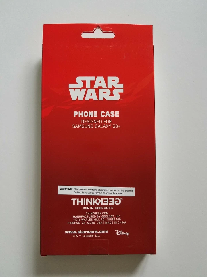 Star Wars Phone Case Samsung Galaxy S8+ Darth Vader New - Image 2 of 2