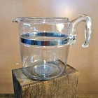 Vintage Pyrex Flameware Percolator Coffee Pot • 6-9 Cup • Pot Only ☆PRISTINE ☆US