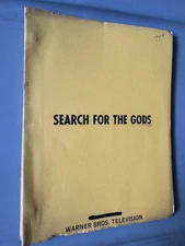 TV MOVIE SCRIPT “SEARCH FOR THE GODS” 1975 STARING KURT RUSSELL BY HERMAN MILLER