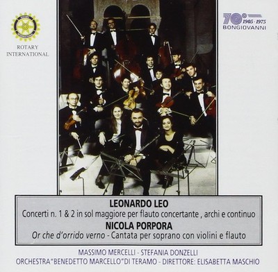 LEO LEONARDO PORPORA NICCO Concerti Per Flauto / Archi E Basso Continuo NN  (CD)