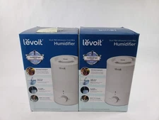 Lot of 2 LEVOIT Humidifier 3L Water Tank Cool Mist Top Fill Diffuser DEFECTS