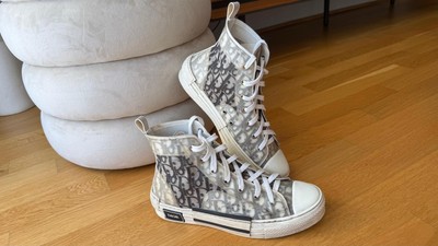 Dior B23 High-Top Sneaker Oblique