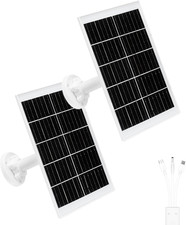 9W Solar Panel for Eufy and Ring Cameras Compatible with Eufy E,2C/2C Pro,2/2Pro