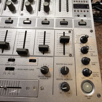 Vintage Pioneer DJM-600 Professional DJ Mixer 4-channel Silver | eBay