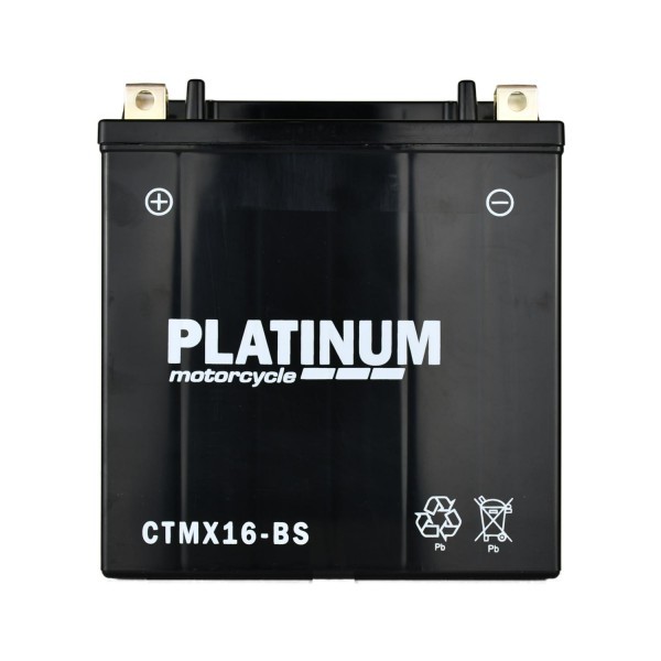 AGM Motorcycle Battery Bike Motorbike CTMX16-BS Platinum