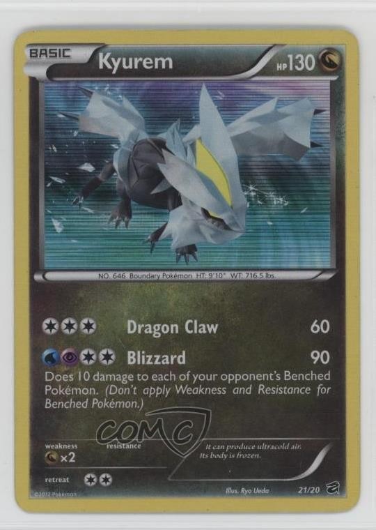 Kyurem Pokemon Dragon Vault Mini-Set #21