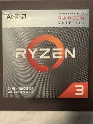 AMD Ryzen 3 3200G 3.6 GHz Quad Core YD3200C5FHBOX Processor Integrated Graphics