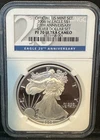2006-W Proof American Silver Eagle NGC PF 70 Ultra Cameo 1 Oz
