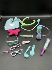 Vintage Nenuco Baby Doll Accessories Lot of 15 Items -Glasses, toothpaste