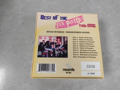 Best of The Sex Pistols Filthy Lucre Tour 1996, 10 CD limited edition box set - Picture 3 of 5