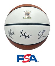 Caitlin Clark - Lexie Hull - Sophie Cunningham Signed Tres Leches Ball - PSA/DNA