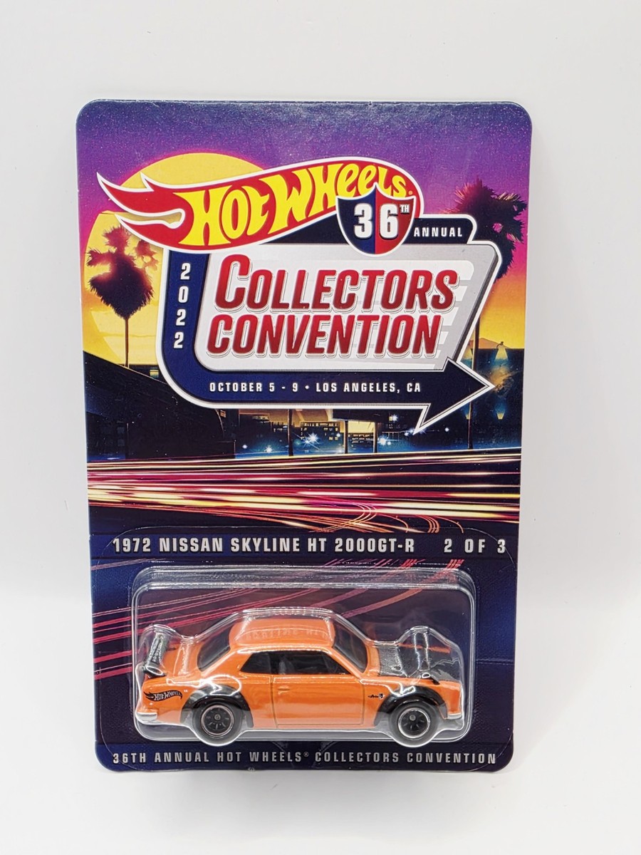 ミニカー Hot Wheels 1972 Skyline H/T 2000GT-R HOT WHEELS 36TH CONVENTION 1972 NISSAN SKYLINE HT 2000GT-R NEW