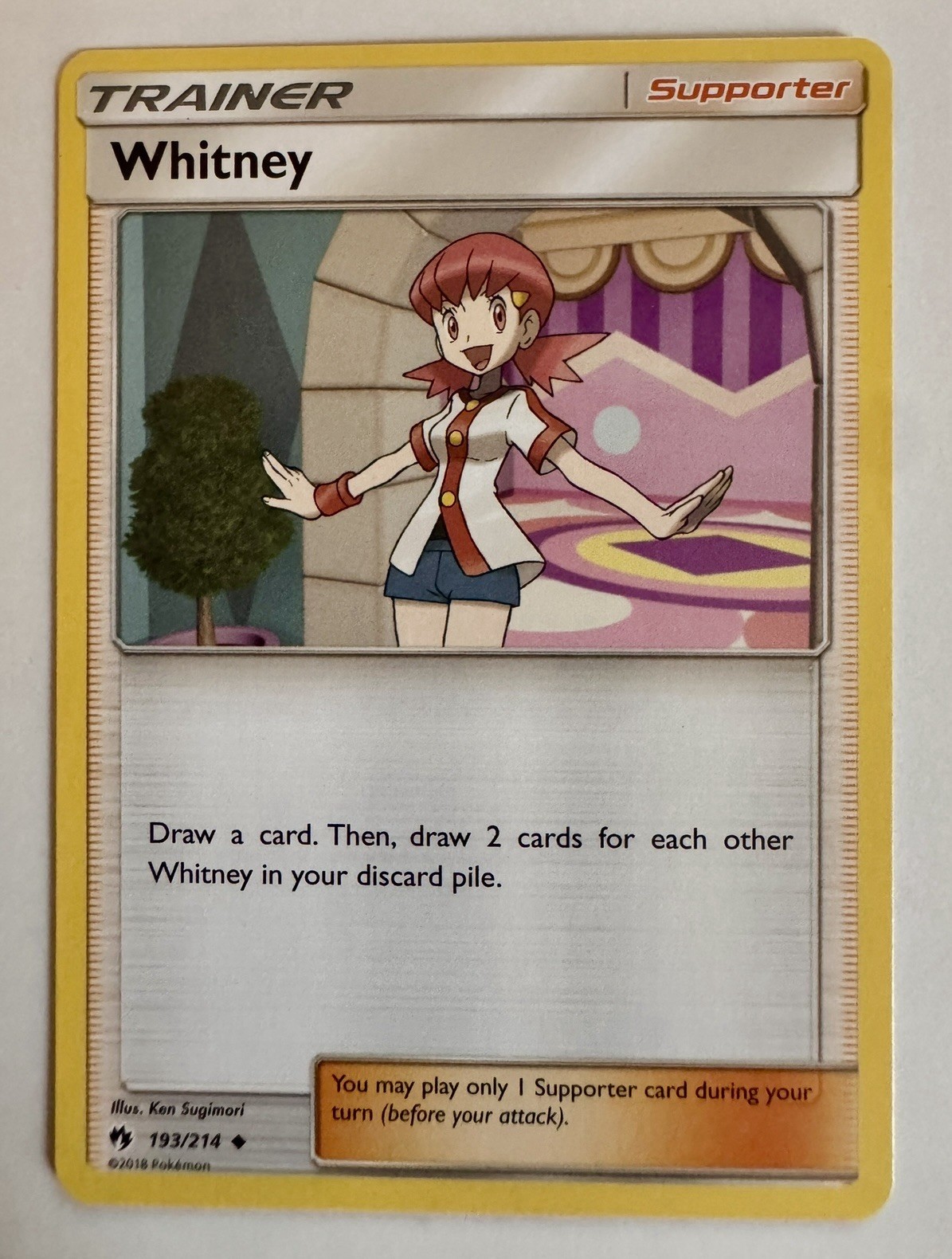 Pokemon Whitney (193/240) Lost Thunder LP