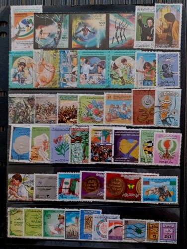 Lybien Briefmarken, gebraucht