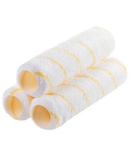 DIY Home Painters Paint Roller Covers 9 x 3/8 3 Pack Yellow