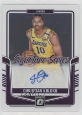 2024-25 Panini Donruss Optic Signature Series Christian Koloko #SS-KOL Auto 0h6x