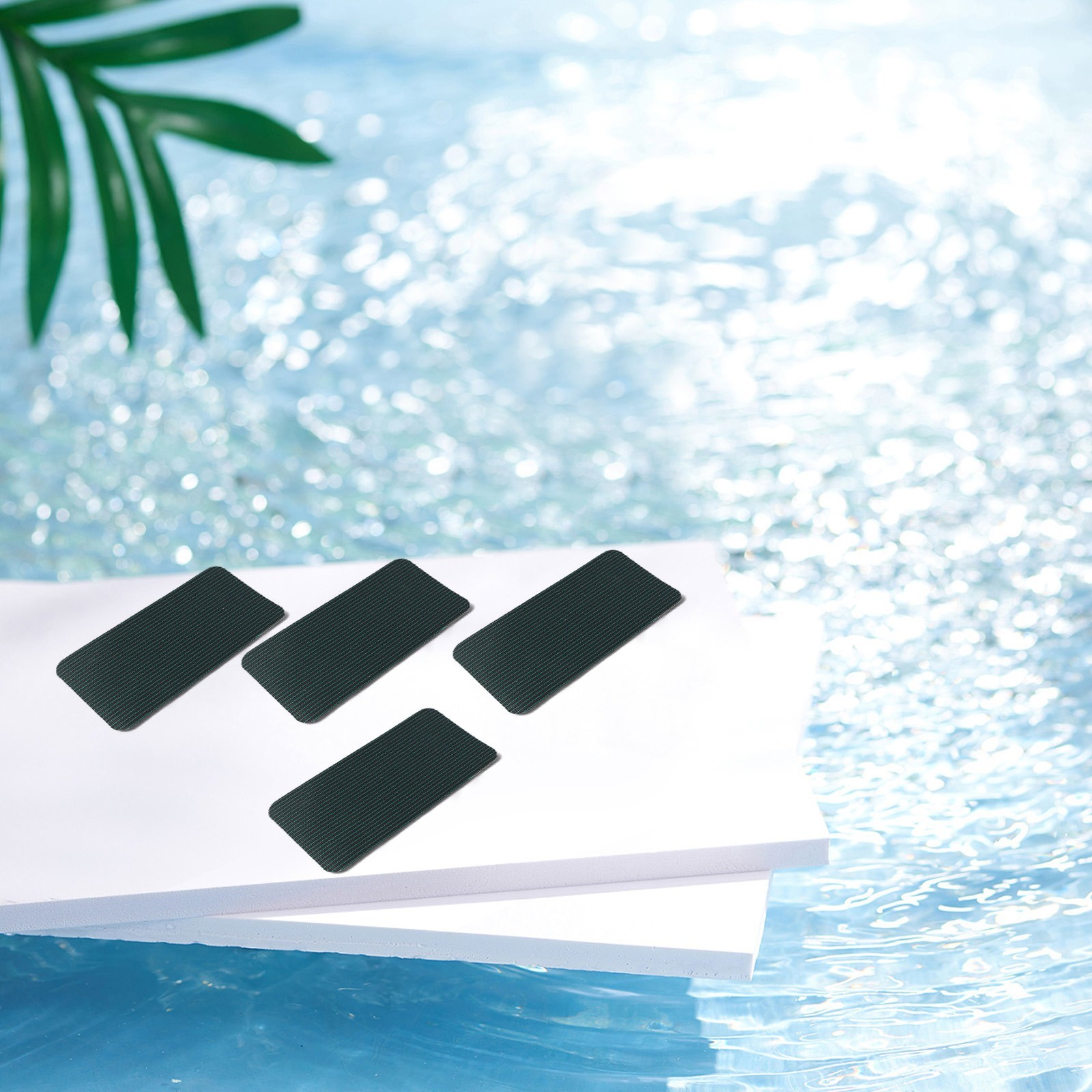 Suficiente suministro de parches para varias reparaciones de piscinas conjunto d