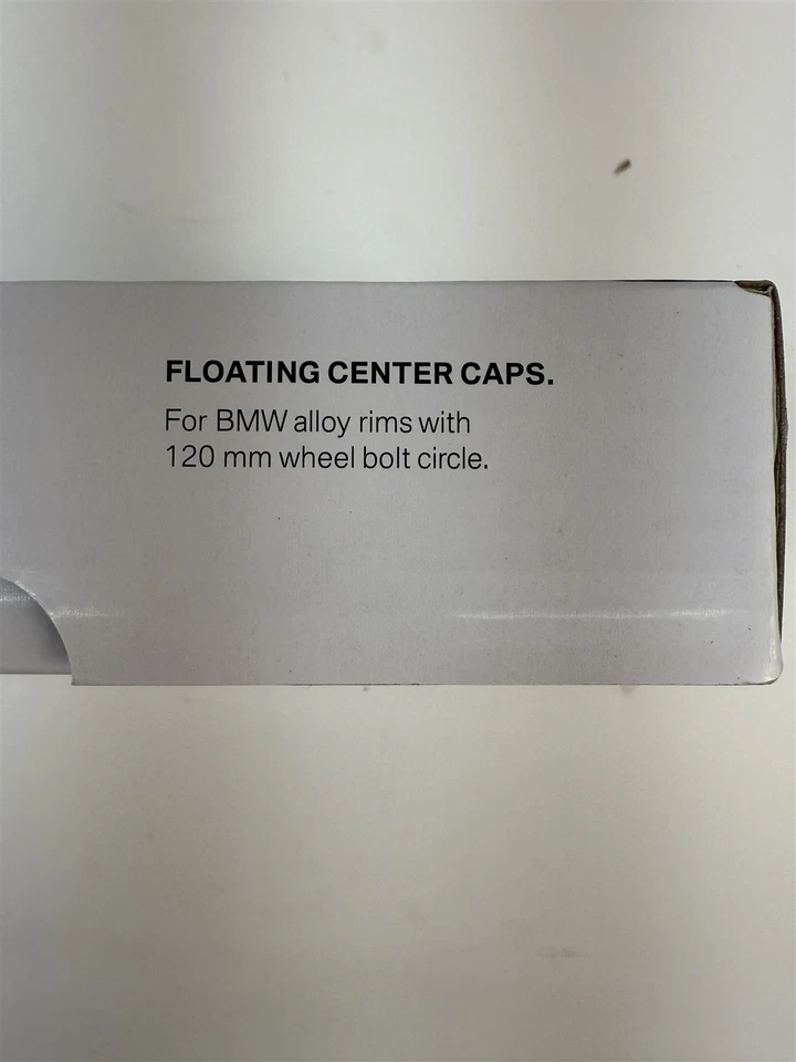 JUEGO DE TAPACUBOS FLOTANTES BMW 68mm azul - blanco - rojo edición aniversario 36122455268 Foto 4 de 4