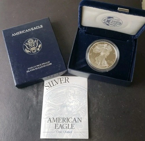 1995 P Proof $1 American Silver Eagle Dollar