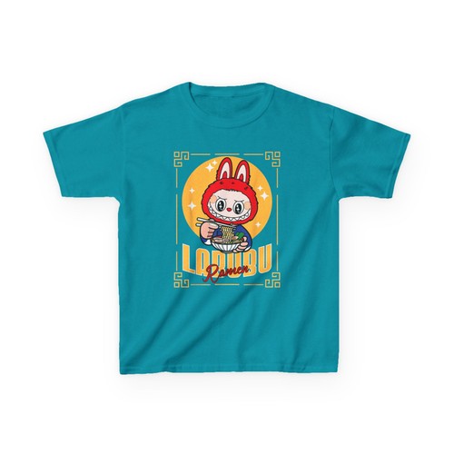 Labubu Noodle Lover Kids Tee โ Cute Cartoon Fun for Playful Summer Days! ๐๐๐ - Picture 19 of 34