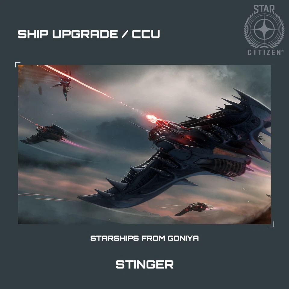 STAR CITIZEN - ESPERIA STINGER UPGRADE - (CCU)