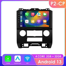 Bluetooth Android 13 Carplay Car Stereo Radio GPS Navi For Ford Escape 2007-2012