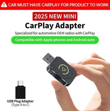 3-in-1 Wireless CarPlay Adapter & Android Auto Wireless Adapter, Plug & Play