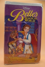 Beauty and the Beast: Belle's Magical World VHS Disney Clamshell *Buy 2 Get 1*