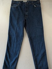 Vtg 90's Levis 540 Relaxed Fit Brown Tab Mens 38x34 Blue Jeans
