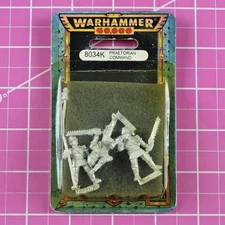 Warhammer 40K Praetorian Command NIB Metal - Rare OOP - Imperial Standard Bugler