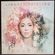 Lindsey Stirling SIGNED Duality Color Vinyl LP AUTOGRAPH ON COVER PSA DNA COA
