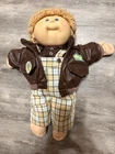 Vintage Cabbage Patch Kid - 1978/1982 Boy- Blonde Hair- Bomber Jacket Only