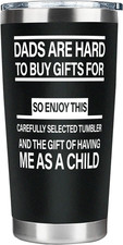 Dad Tumbler, Father'S Day Birthday Christmas Gifts for Dad from Daughter Son, Va