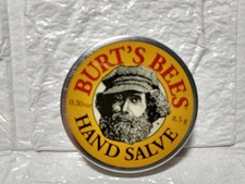 Burt's Bees Hand Salve Mini Travel Size Tin .30 oz.  New