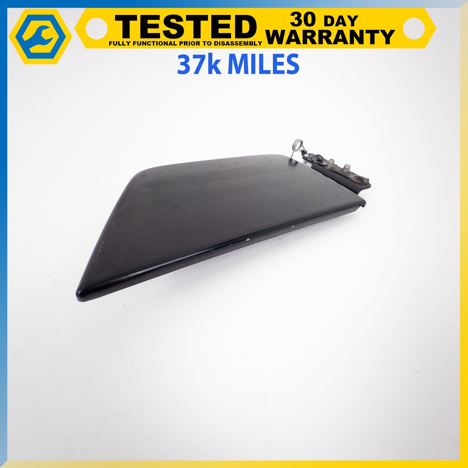 05-16 ASTON MARTIN DB9 DBS VOLANTE FUEL GAS TANK DOOR LID COVER BLACK OEM