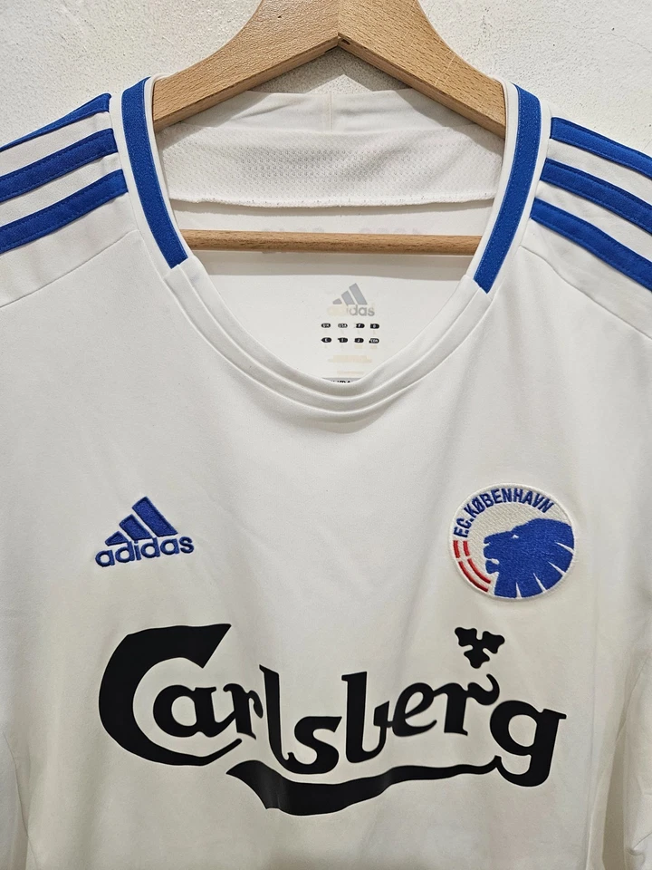 ADIDAS FC COPENHAGEN KOBENHAVN 2012 SIZE M JERSEY SHIRT TRIKOT FOOTBALL SOCCER - Bild 2 von 4