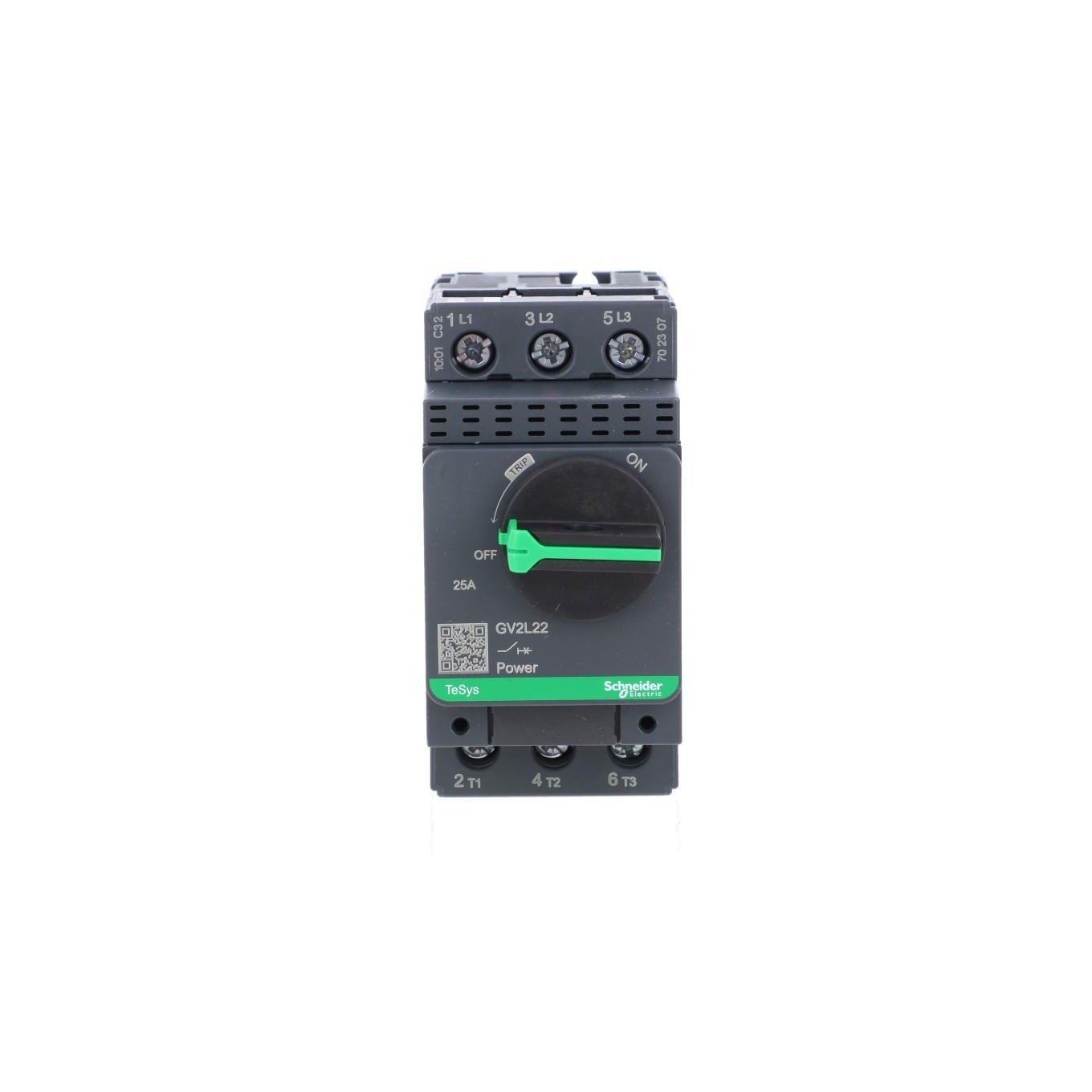 TeSys Deca Motor Switch 3P 11kW 25A GV2L22