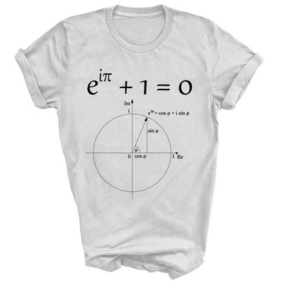 Euler's Identity Math Constants Number Pi Unisex Shirt Gift
