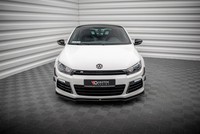 Maxton Design Frontlippe Passend FüR VW Scirocco R Ver2 Schwarz Hochglanz