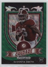 2021 Panini Prizm Draft Picks Crusade Green Wave Prizm DeVonta Smith #165 0uf1