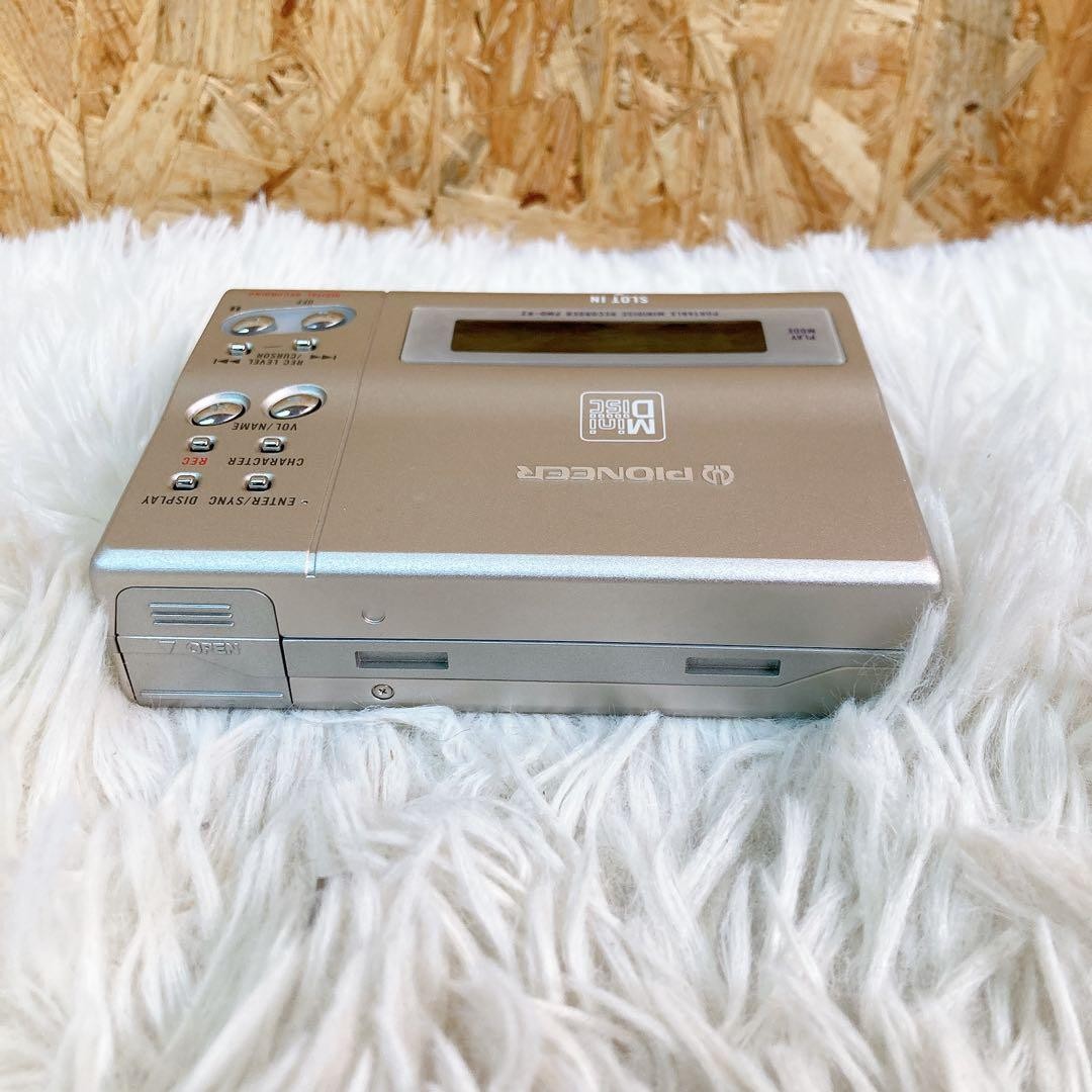 PIONEER ポータブルMDレコーダー PMD-R2 動作確認済 Pioneer PMD-R2 MiniDisc Recorder MD playback Slot-in Collector | eBay