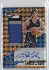 2024 Panini Mosaic Rookie Jersey Bronze Prizm 45/75 Tristan da Silva Auto 1qd2
