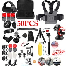 50-in-1 Action Camera Accessory Kit for Gopro Hero 13 12 11 10 9  Dive Case US